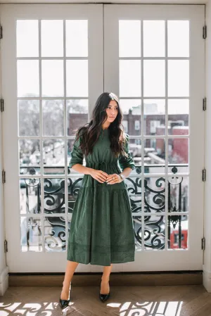 H6538 DRAWSTRING DRESS