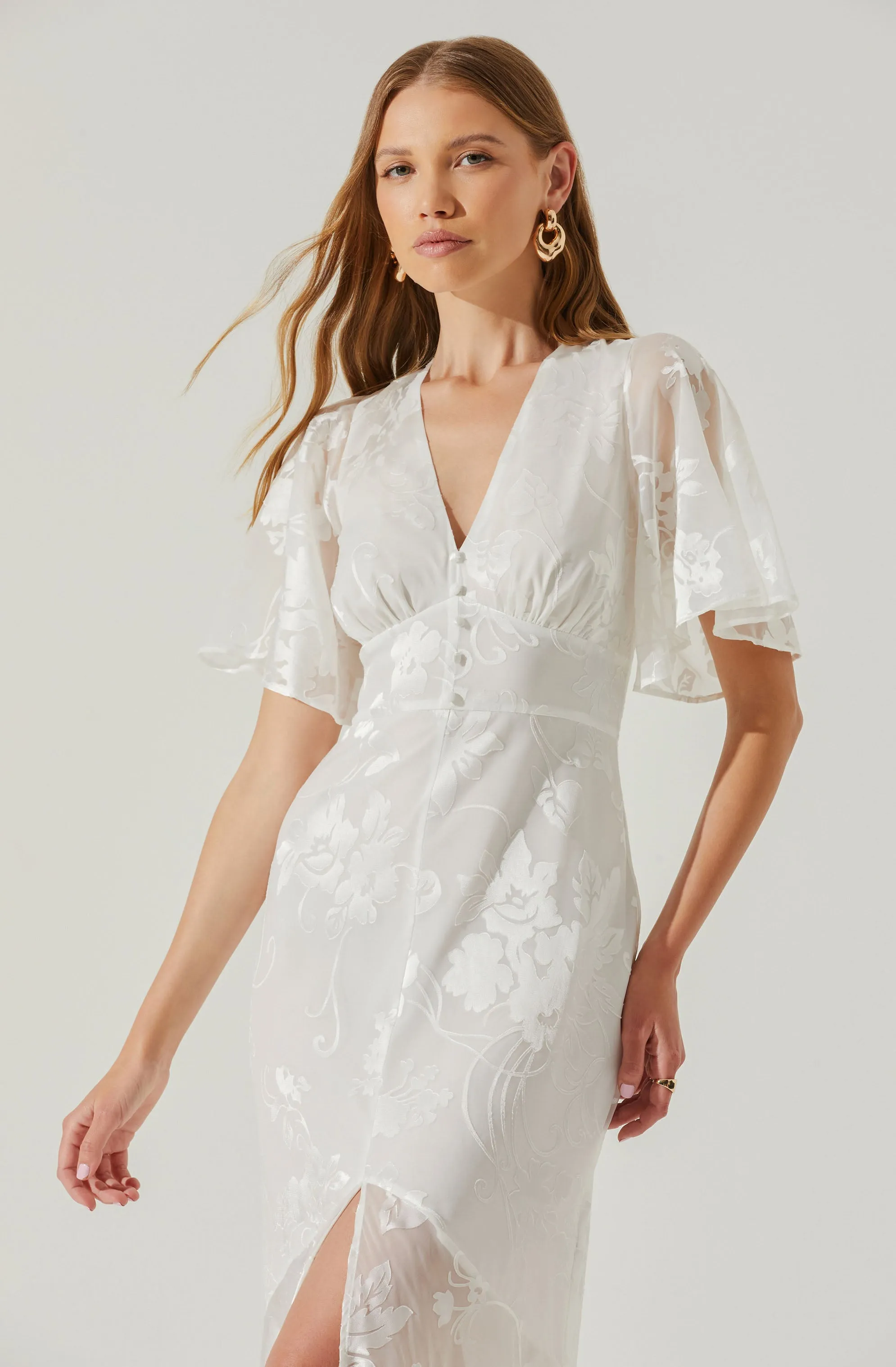 Jasmine Floral Midi Dress